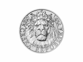 Český lev 2022 1oz Strieborná minca