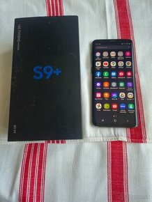 Samsung S9 + čierny  plne funkčný stav opotrebovanie vekom