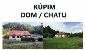 hladam dom chatu okres Detva