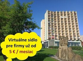 Prenájom virtuálneho sídla pre firmy už od 5 € / mesiac