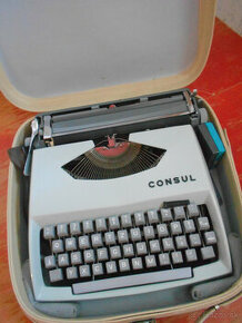 „COSUL“ písací stroj.