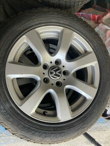 5x120 R17 pasuju na T5 Wolksvagen Bmw originál.zimné obutie - 1