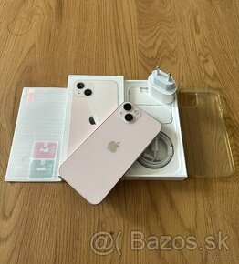 iPhone 13 128 gb Pink - komplet príslušenstvo, záruka