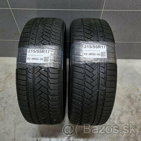 Zimné pneumatiky 215/55 R17 CONTINENTAL DOT3518 - 1