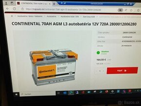 Autobateria Continental 70-0062