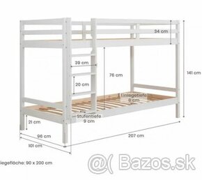 Poschodová posteľ - 1
