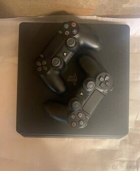 Ps4 slim 500 gb + hry