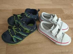Detská obuv sandále a tenisky