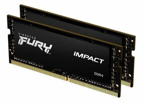 Predám Kingston Fury Impact, 2x32GB, 2666 MHz, DDR4, SO-DIMM - 1