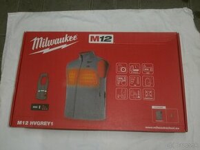 MILWAUKEE M12™ VYHRIEVANÁ VESTA TOUGHSHELL™ "M" - SIVÁ - 1