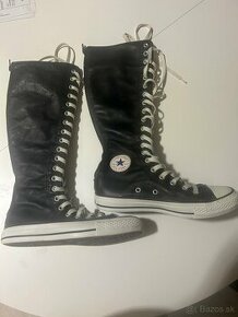 RARE???? Sz 4 - Converse XXHI All Star Chuck Taylor Black Le