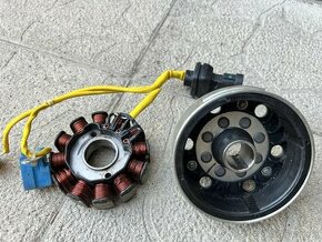 Alternátor - Stator + rotor do Piaggio, Gilera