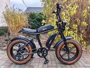 Štýlový fat ebike PVY,20x4..0",1000W,30Ah 1440Wh,50km/h,200