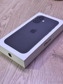 Predám čisto nový Apple iPhone 16 256gb čierny v záruke