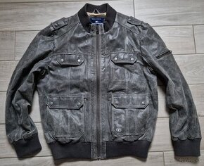 Pánský kožený bomber Tom Tailor XL (56) #C208