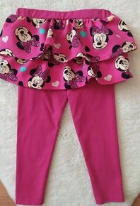 Zateplene sukňoleginy Miška Minnie mouse