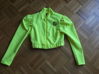 Sugarbrid luxusna neonkova moderna,trendy bunda/mikina S/M