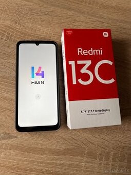 XIAOMI REDMI 13C 128 GB, čierny