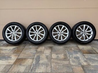 ALU DISKY SKODA 5X112 R18 + LETNE PNEU 235/55 R18 - 1