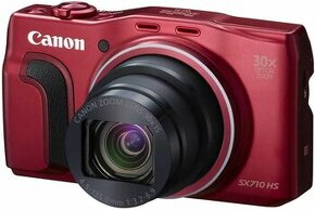 SUPER digitálny fotoaparát Canon PowerShot SX710 HS červený - 1