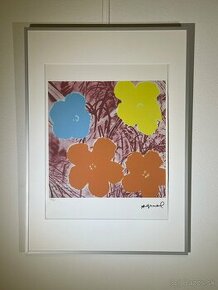 Andy Warhol "Flowers" Limitovaná edícia_Číslované_Certifikát