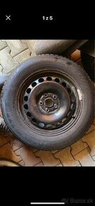 Zimné pneumatiky 215/60 R16 s diskami. - 1