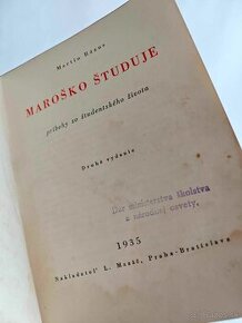 Maroško študuje - Rázus Martin (kniha z roku 1935)