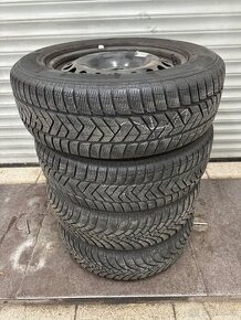 215/65R17 Zimne pneumatiky na plechovych diskoch Volkswagen