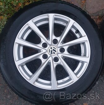 disky Volkswagen 16" zánovné Golf Passat Turan Sharan