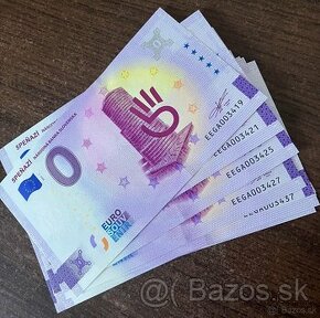 0€ bankovka 5PEŇAZÍ (eurobankovka)