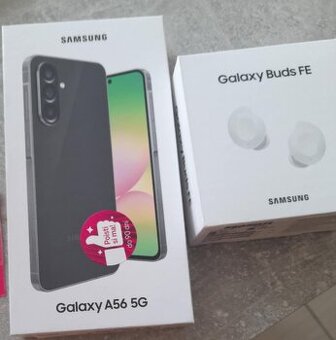 Samsung Galaxy A56 5G Black + Samsung Galaxy Buds FE