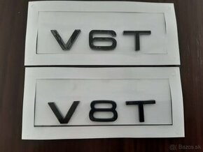 Logo V6T V8T na vozy Audi