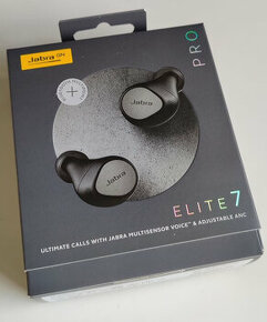 Úplne NOVÝ Jabra Elite 7 Pro Black Titanium Slúchadlá