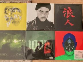 Všetky Hip Hop LPs Vinyly CZ/SK (nové) za 150€ SPOLU