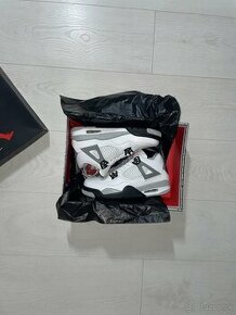 Jordan 4 White Cement