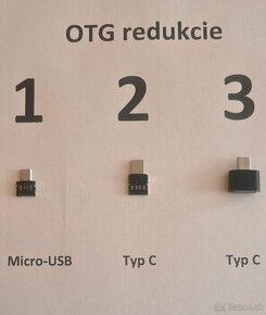 OTG redukcie - 1