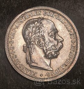 1 Koruna 1900 b.z František Jozef I.