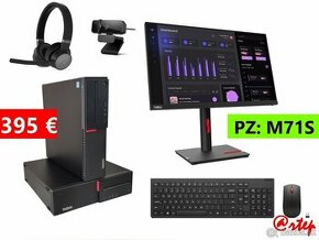 PC + Monitor - Komplet SET -  Nové (PZ: M71S+)