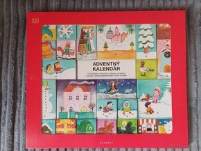 Adventný kalendár Slovart, miniknižky-leporelá