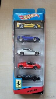 Predám hot wheels ferrari 5 pack