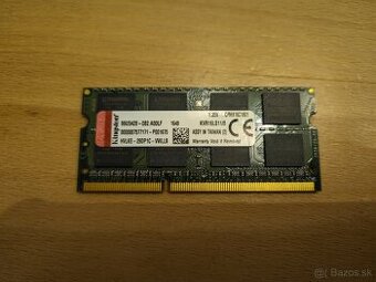 Kingston 8 GB DDR3L Sodimm