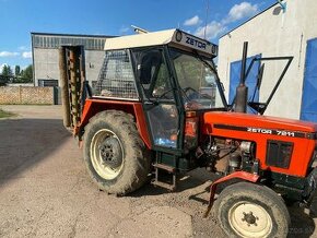 Zetor 7211 + mulcovac - 1