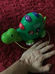 Zelená Hracia korytnačka – hračka pre malé deti zvuková svet