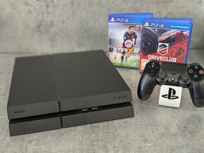 Playstation 4 500GB, 1 ovládač, hry Fifa 16 a Driveclub - 1