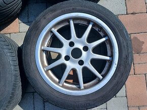 kolesá, elektróny +letné pneu 195/55R15 4x108 - 1