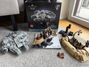 LEGO 75357 & 75396 Millenium Falcon & Sarlac Pit