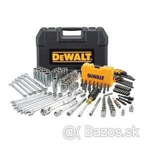 DEWALT SADA HLAVÍC PLUS RAČŇE 1/4” a 3/8” 142KS 

