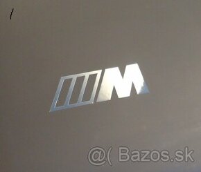 BMW M LOGO nalepka Metal Edition