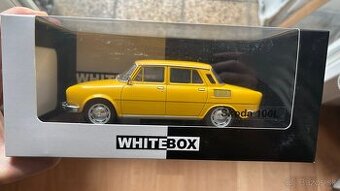 ŠKODA 100L žltá - WhiteBox 1/24