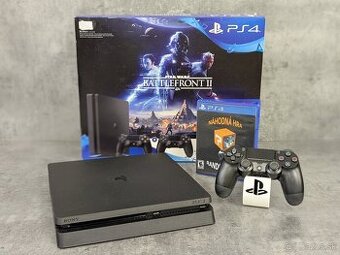 Playstation 4 Slim 500GB 1 ovládač, 1 náhodná hra